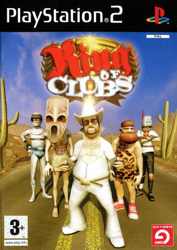 King of Clubs box art for Playstation 2